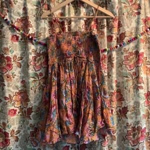 Free People Ollie Smocked Tunic XL